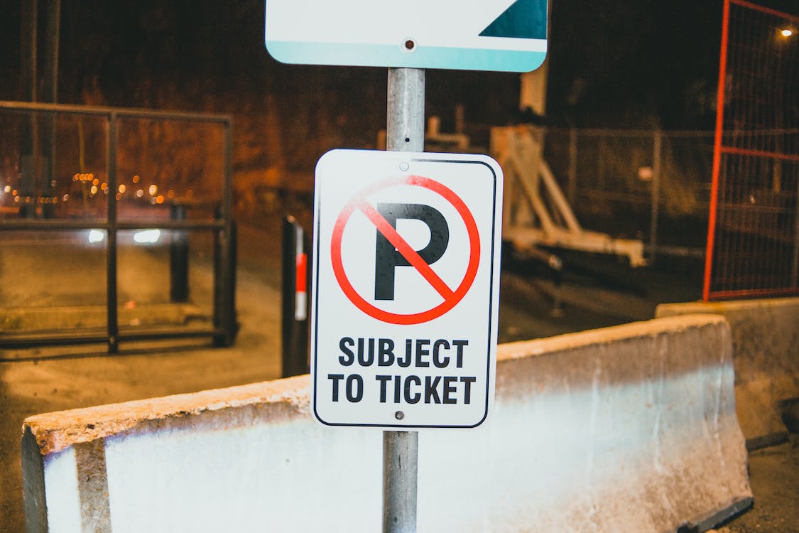 subject to ticket